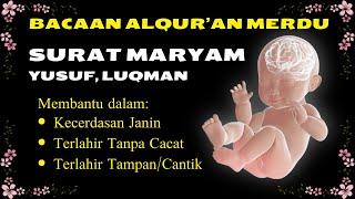 SURAT MARYAM YUSUF dan LUQMANA Latin & Terjemahan, Surat Untuk Ibu Hamil agar Selamat dan Bayi Sehat