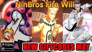 Nindo Fire Will & 4 New Giftcodes May - Free V13 & All SP Ninja Naruto RPG Android