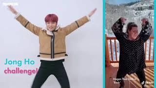 ATEEZ doing tiktok dances on their first try (amazing)