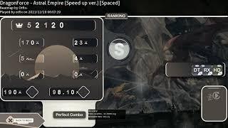 osu! Practicing 400 bpm AIM FC ON 12.86⭐ Astral Empire (Spaced Part) +HDDTRX