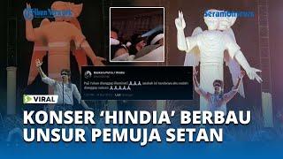 VIRAL Konser Penyanyi 'Hindia' Tuai Kontroversi, Dianggap Sebarkan Ajaran Satanic dan Illuminati