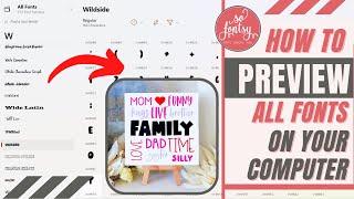  How to Preview All Fonts on Your Computer