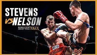 Rebellion Muaythai 29: 8man QRT FINAL Damon Nelson vs Matthew Stevens