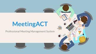 Learn About MeetingACT   (TECHNO SET - Zoho Partner)