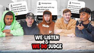 We LISTEN & We DO JUDGE Your CONFESSIONS!! w/ @losboyz_