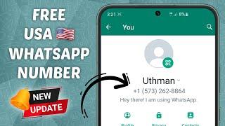 How To Get Free USA  Number For WhatsApp verification 2023 | Free us whatsapp 2023