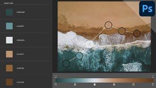 Create gradient from a photo | PHOTOSHOP TUTORIAL - TIPS & TRICKS