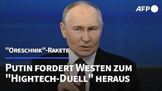 Putin fordert Westen zum Raketen-Duell heraus | AFP