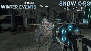 Dying Light Winter Event 2021 Volatile Hunter Community Bounty with Snow Ops Bundle Gameplay