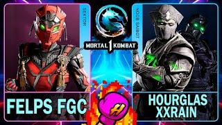 MK1 Felps FGC (SEKTOR) VS HourglasXXRain (NOOB SAIBOT)Mortal Kombat 14K 60ᶠᵖˢ