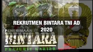 PENDAFTARAN BINTARA TNI AD TAHUN 2020