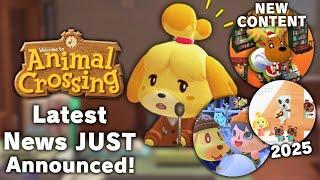 All Animal Crossing News JUST Announced This Week!