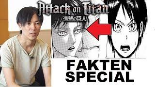 FAKTEN über Attack on Titan Schöpfer Hajime Isayama! [SPECIAL]