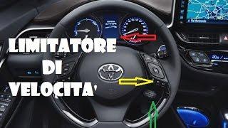 C-HR TOYOTA - LIMITATORE DI VELOCITA' AL VOLANTE. come funziona e a cosa serve - CRUISE CONTROL