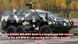 KAMAZ SBA-60K2 Bulat 6x6 Wheeled Armored Personnel Carrier