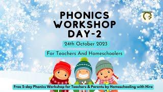 Free 5-day Phonics Workshop for Teachers and Parents