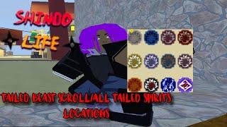 TAILED BEAST SCROLL/ALL TAILED SPIRITS LOCATIONS Shindo life | Shinobi life 2