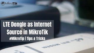 LTE Dongle as Internet Source in MikroTik (Tagalog with English Subtitle)