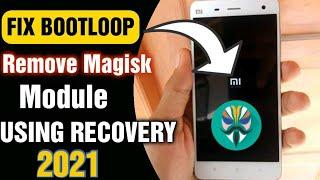 How to Uninstall Magisk Modules | Prevent Bootloop | Easy Recovery