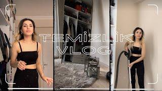 TEMİZLİK VLOG -  VLOG - GİYİNME ODASI - DÜZEN - CLEANİNG - TEMİZLİK