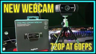 Logitech C922 Pro Stream Webcam [720p 60fps Chroma Key Demo]