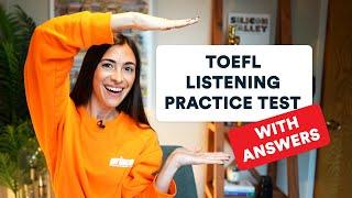 Score 30 out of 30 on TOEFL Listening: Practice Test with Answers