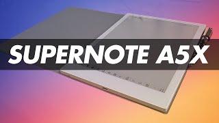 SuperNote A5 X — eInk Tablet Review (Late 2022)