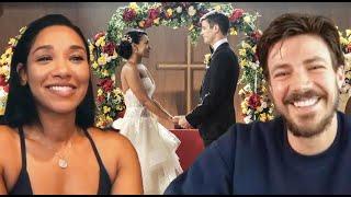 The Flash: Watch Grant Gustin ASK Candice Patton if WestAllen Should Renew Their Vows in Season 7!