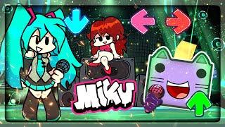 МОД НА ХАЦУНЭ МИКУ! ЭТО ОГОНЬ!  Friday Night Funkin' Mod VS Hatsune Miku FULL WEEK