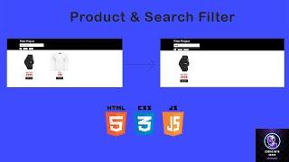 How to Create a Product Filter with HTML, CSS, JS (2022) | JavaScript Tutorial