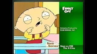 Family Guy FOX Split Screen Credits