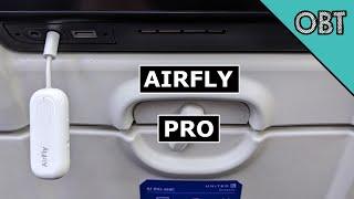 AirFly Pro Review - Best Bluetooth Airplane Adapter Watching In-Flight Television