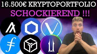 41 JÄHRIGER CHEMIKANT mit 16.500€ Kryptoportfolio ! 200k in 2024 möglich ?