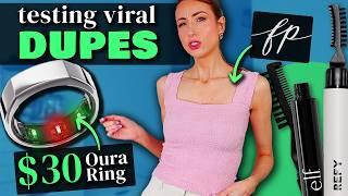 I Bought all the VIRAL DUPES... which ones are ACTUALLY worth buying?