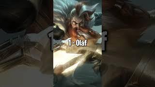 HIZLICA LİG ATLAMAK İSTEYENLERE 10 ORMAN KARAKTERİ! #shorts #leagueoflegends #lol