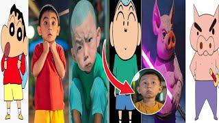 Shinchan characters in real life | shin chan characters that exist in real life