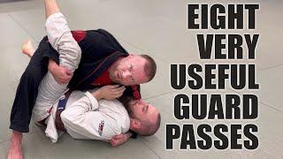 Eight Useful Guard Passes | Jiu-Jitsu Fundamentals