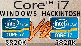 INTEL I7 5820k: Hackintosh V.S Windows / RENDERING TEST WITH ADOBE PREMIERE