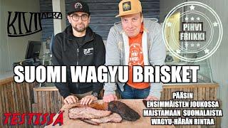 Suomalainen lihaleikkaamo Kivijalka Butchery osa 1/6. - Suomalainen Wagyu brisket (naudan rinta)