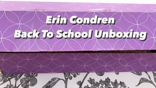 NEW! Erin Condren Back To School Collection | Family Organizer Book | A5 Daily Journal and more...
