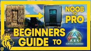 BEGINNERS Guide to ARK: Survival Ascended | Noob to Pro in 10 Mins!