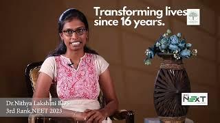 3rd Rank, NEET MDS 2023... How did Dr.NithyaLakshmi prepare ? What did she do?