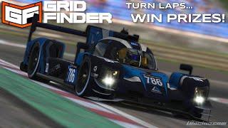 Turn laps and win prizes! | Grid Finder IMSA iRacing Time Attack