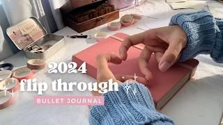 2024 bullet journal flip through  after the pen