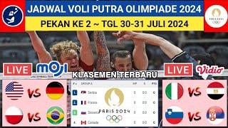 Jadwal Voli Putra Olimpiade 2024 Hari Ini : POLANDIA vs BRAZIL ~ SLOVENIA vs SERBIA | OLIMPIADE 2024