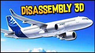 PLANE DISASSEMBLING IN MID AIR! - Disassembly 3D Gameplay - Taking Apart A Skyscraper