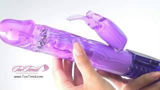 The Wave Orgasm Rotating Rabbit Vibrator - PinkBOB