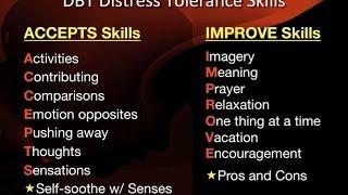 DBT Peer Connections - Episode 3b - Distress Tolerance Skills by Rachel Gill