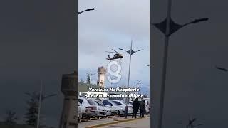 Isparta'da askeri helikopter kazası... Isparta valisi 4 askerin şehit olduğunu açıkladı