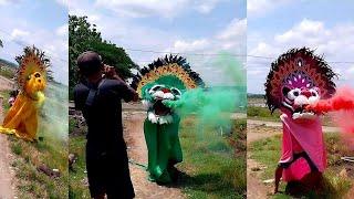 TERBARU BALIK LAYAR BARONGAN WARNA WARNI WERDOYO DEMAK